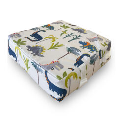 Children's Dinosaur Booster Cushion - Dino Days Cream